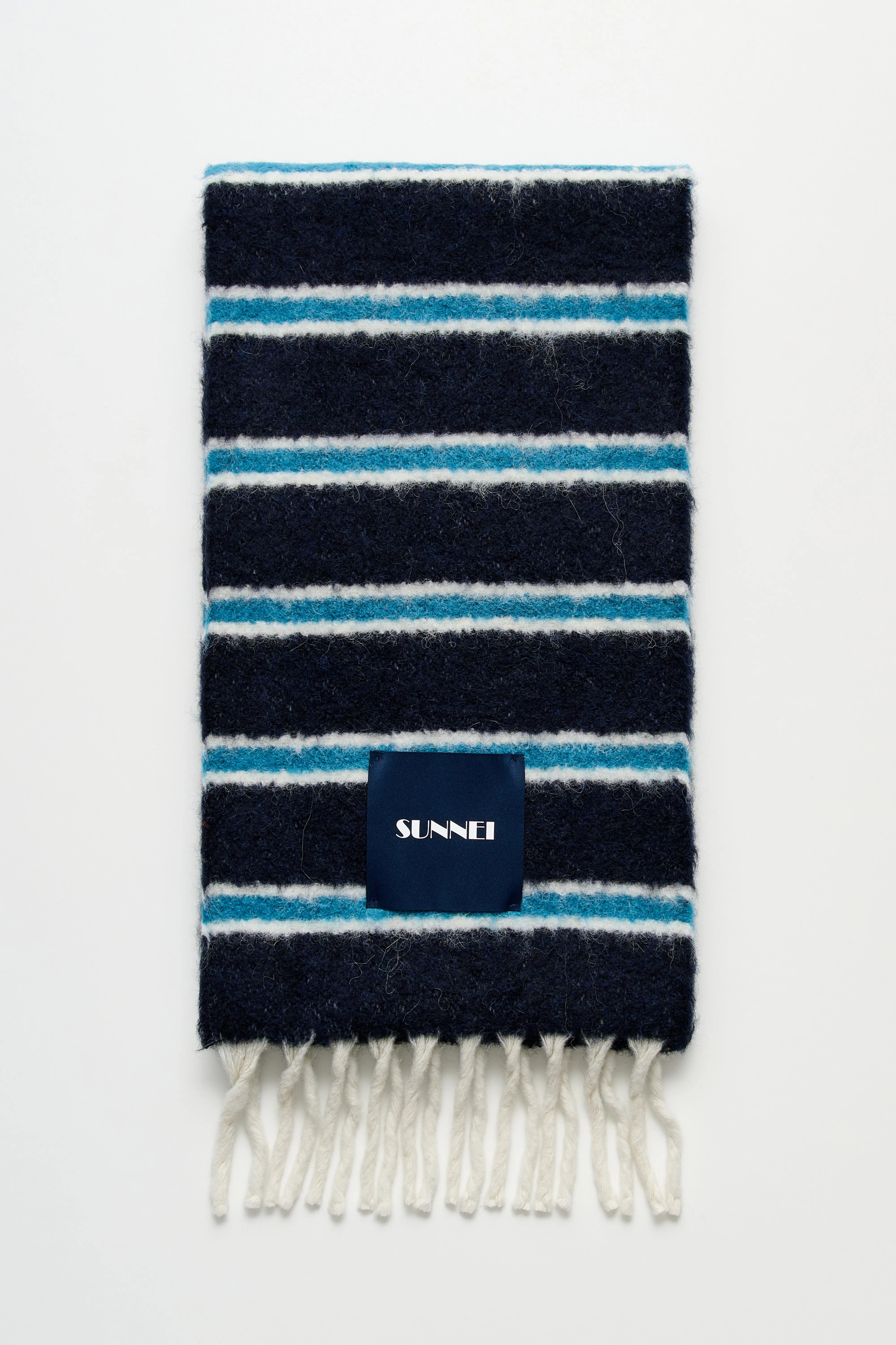 SUNNEI Scarf Blue Stripes