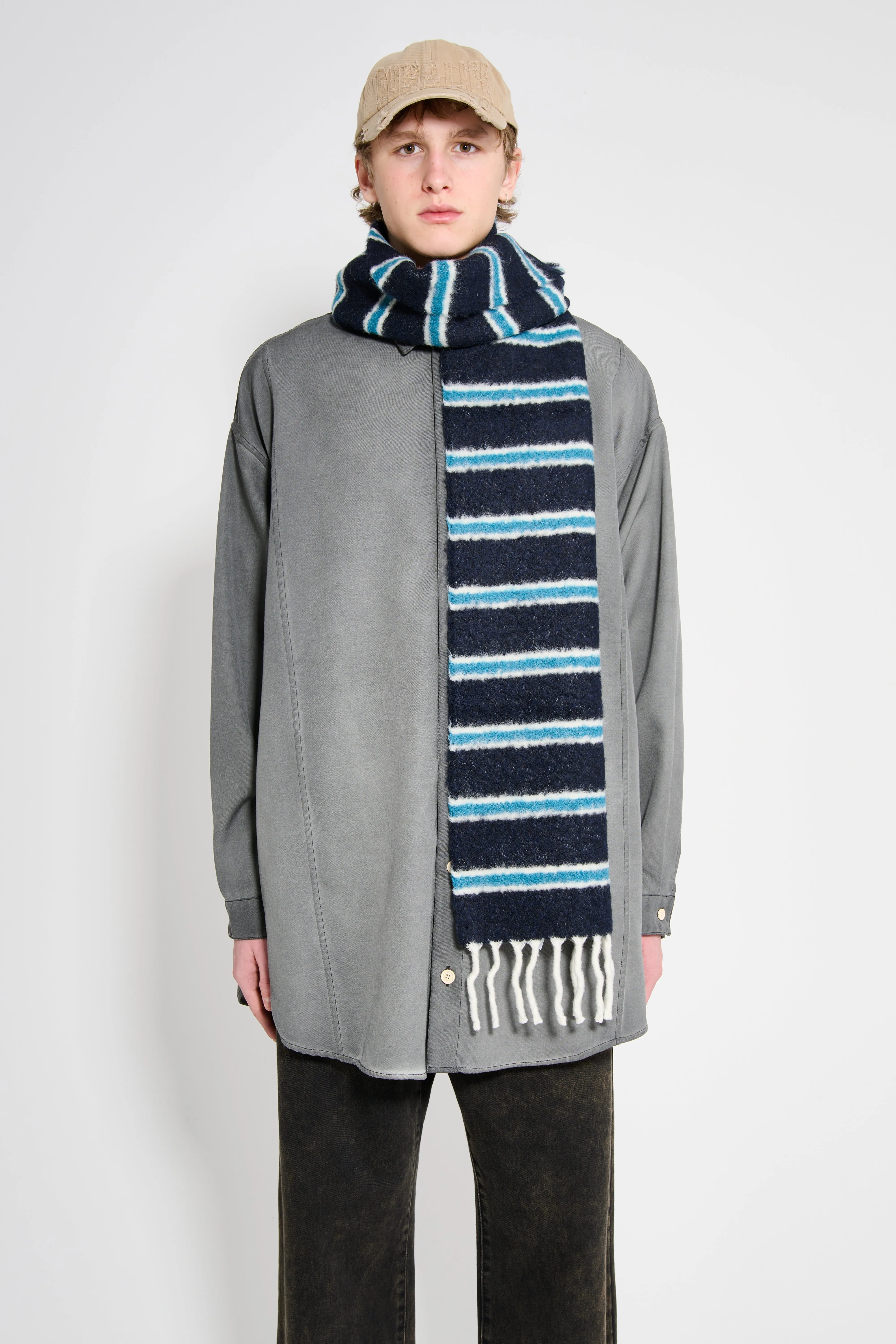 SUNNEI Scarf Blue Stripes