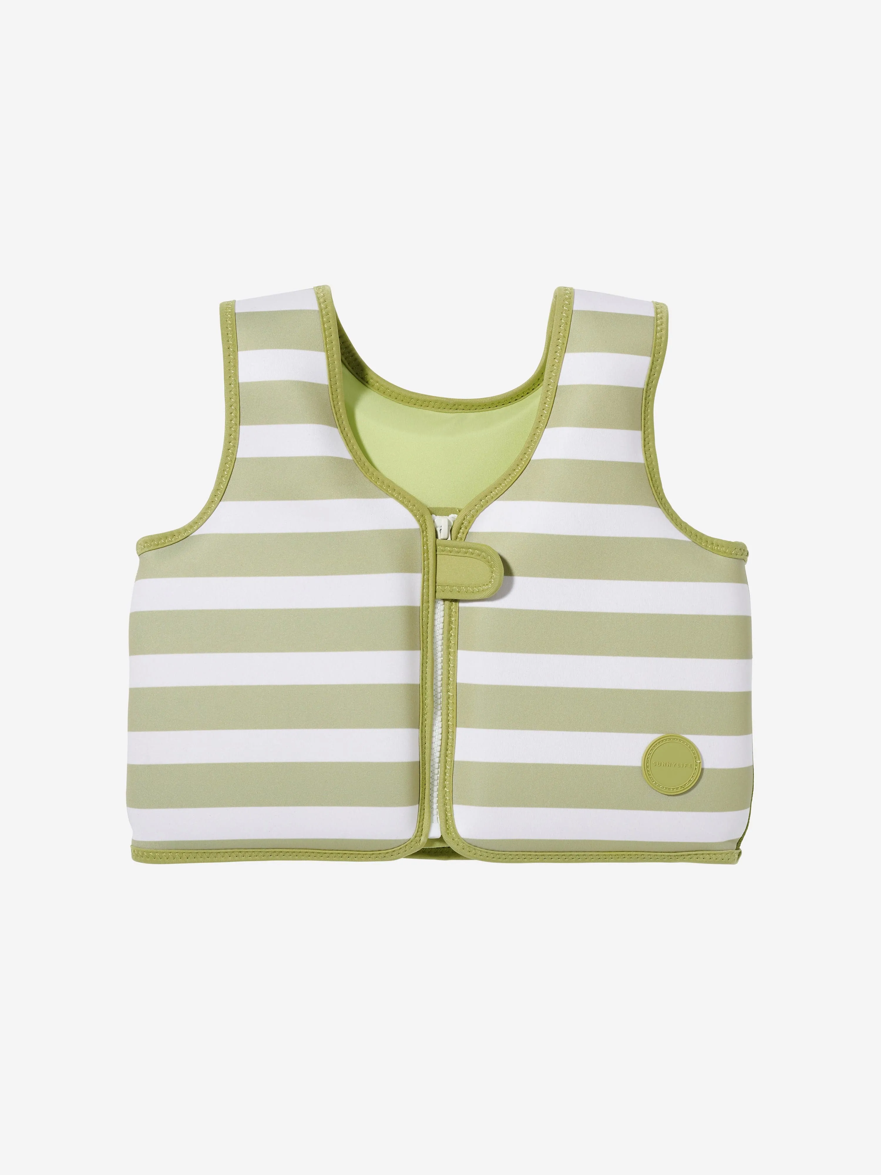 Sunnylife Kids Into The Wild Swim Vest in Green (34cm)