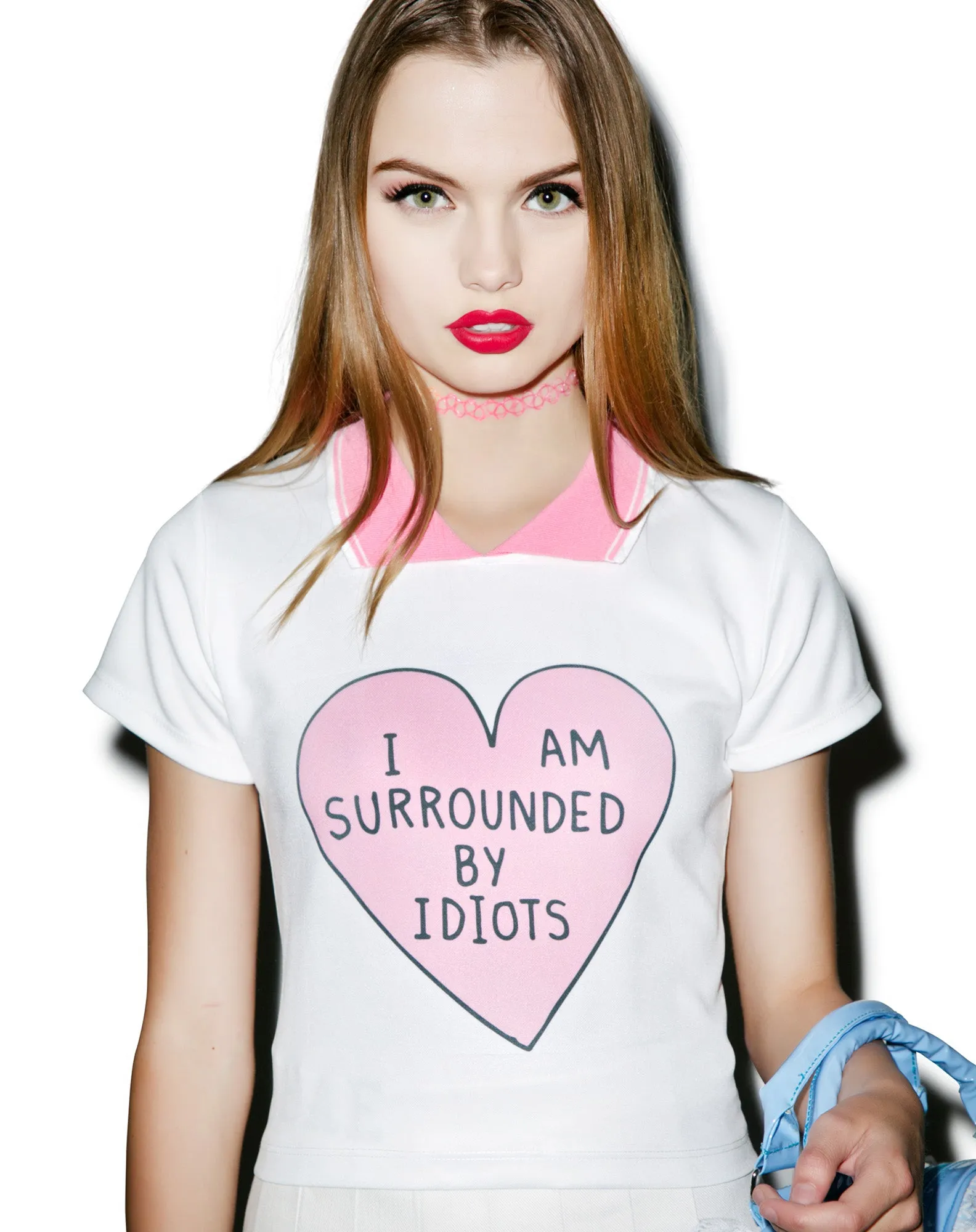 Surrounded By Idiots Polo Tee-