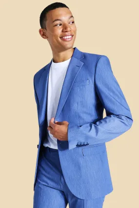 Tall Skinny Single Breasted Suit Jacket