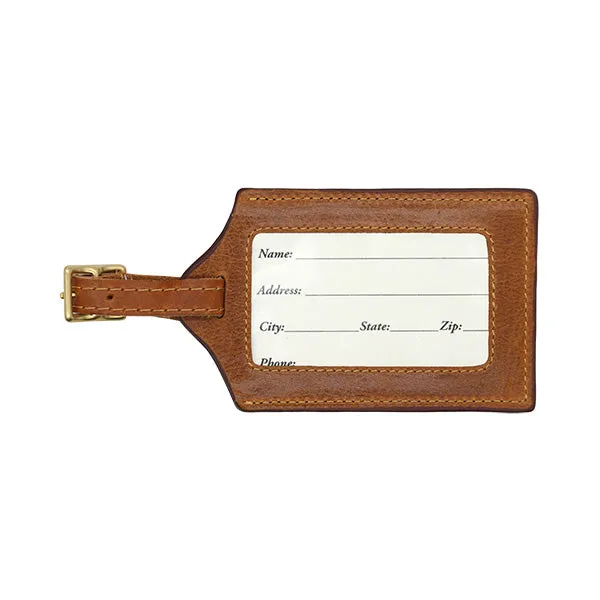 Texas Flag Luggage Tag (Dark Navy)