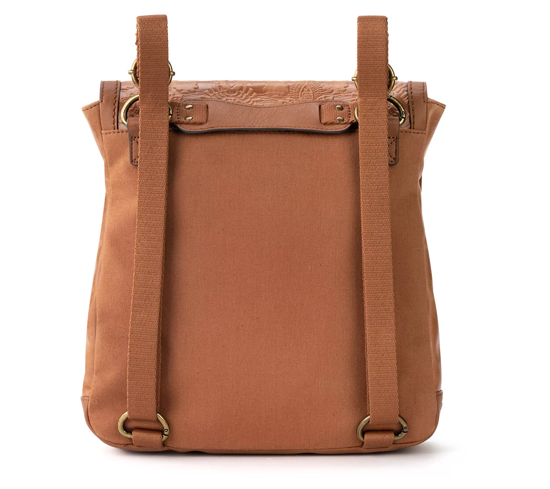 The Sak Ventura Leather Convertible Backpack