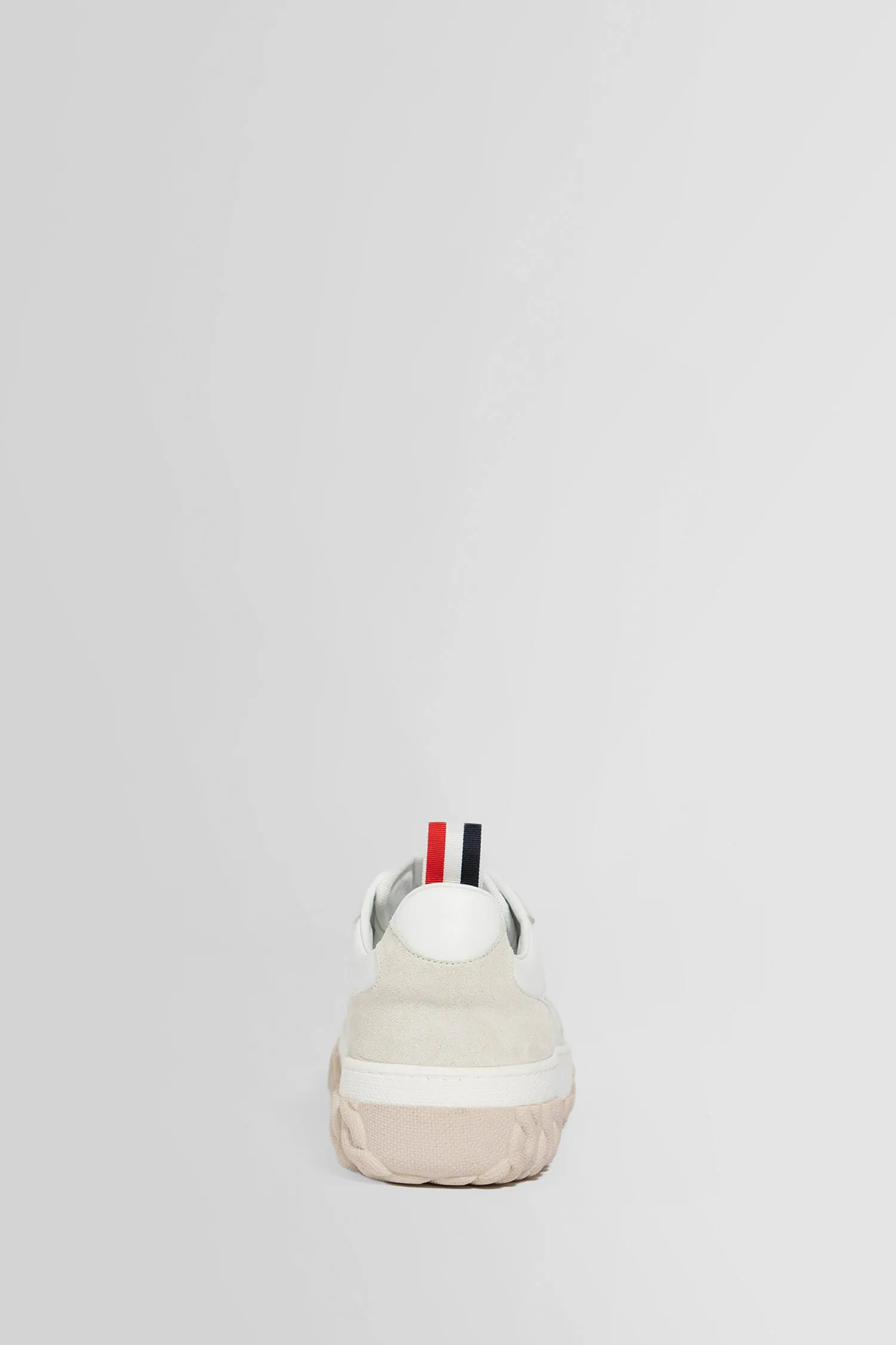 thom browne letterman sneakers in vitello calf