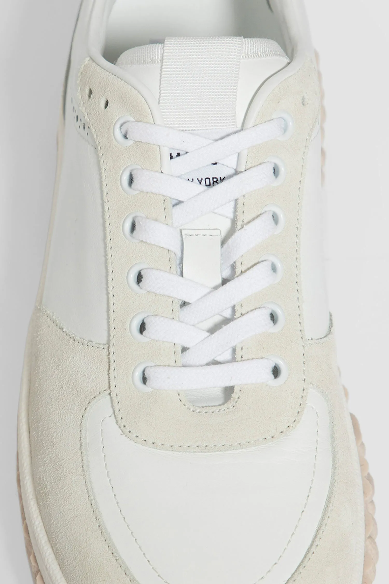 thom browne letterman sneakers in vitello calf