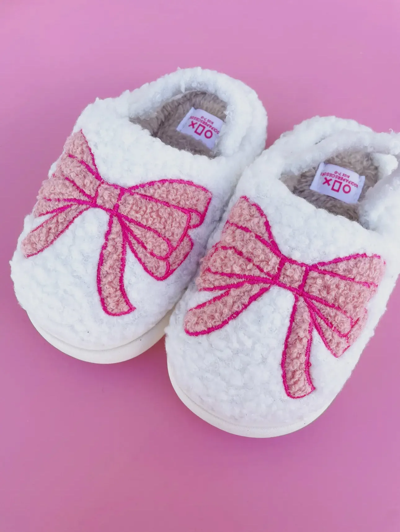 Toddler Bow Slipper