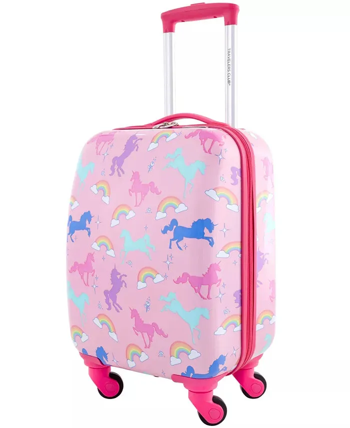 Travelers Club Kids 5 Piece Travel Luggage Set - Rainbow/Unicorn