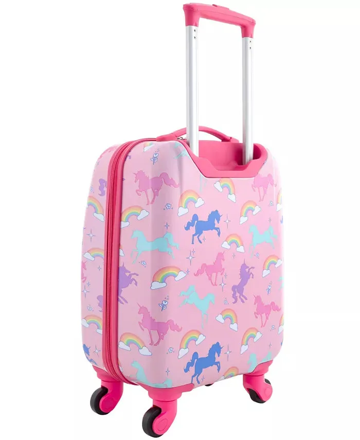 Travelers Club Kids 5 Piece Travel Luggage Set - Rainbow/Unicorn