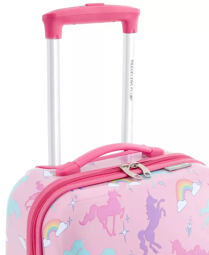 Travelers Club Kids 5 Piece Travel Luggage Set - Rainbow/Unicorn