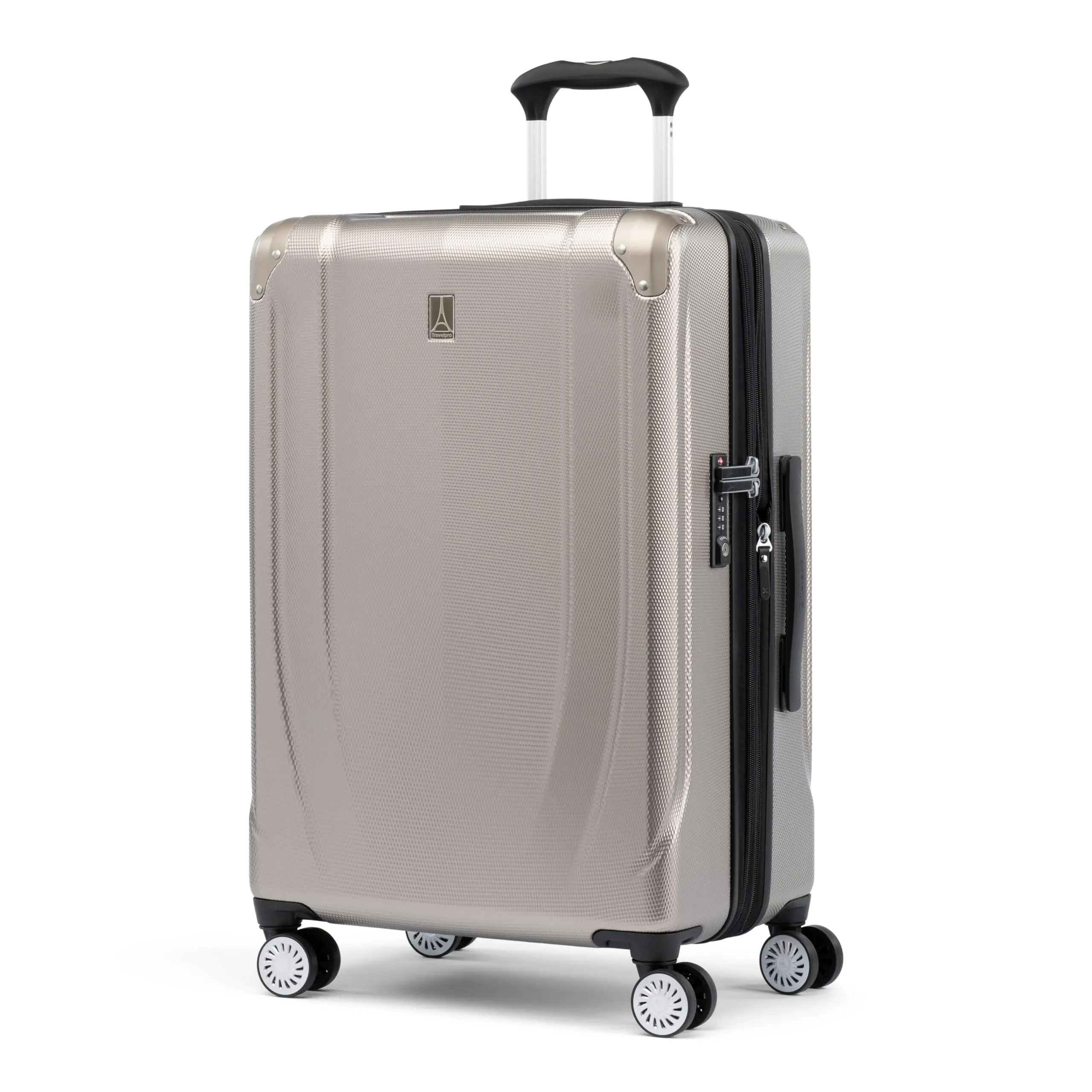 Travelpro Pathways 3 Hardside Expandable Luggage, Checked Medium 25 Inch  