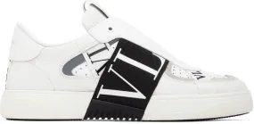 Valentino Garavani White & Black VL7N Low-Top Sneakers