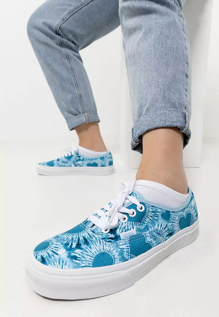 VANS Authentic Tie-Dye Hearts Sneakers