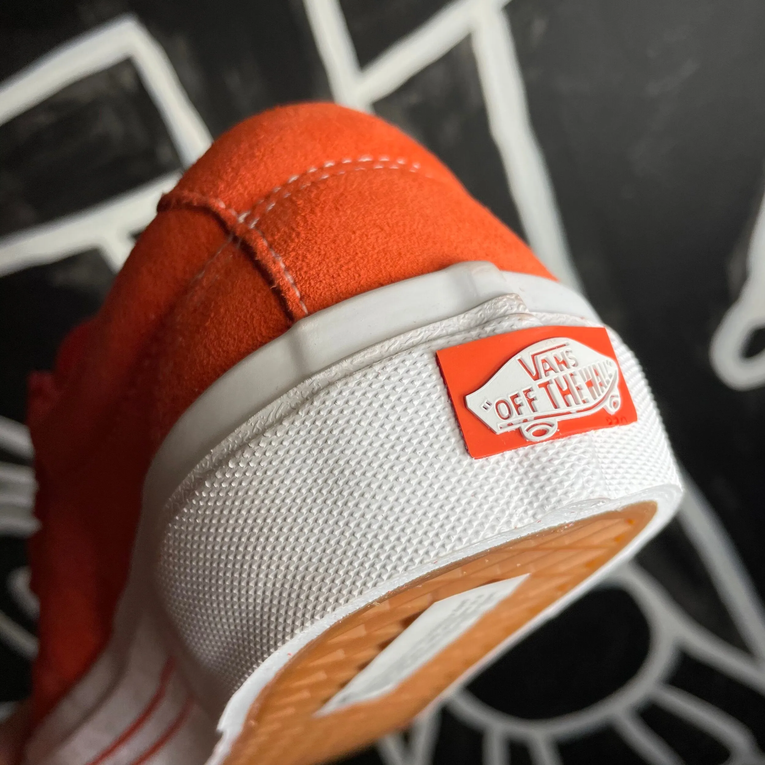 VANS SADDLE SID PRO TOMATO/WHITE