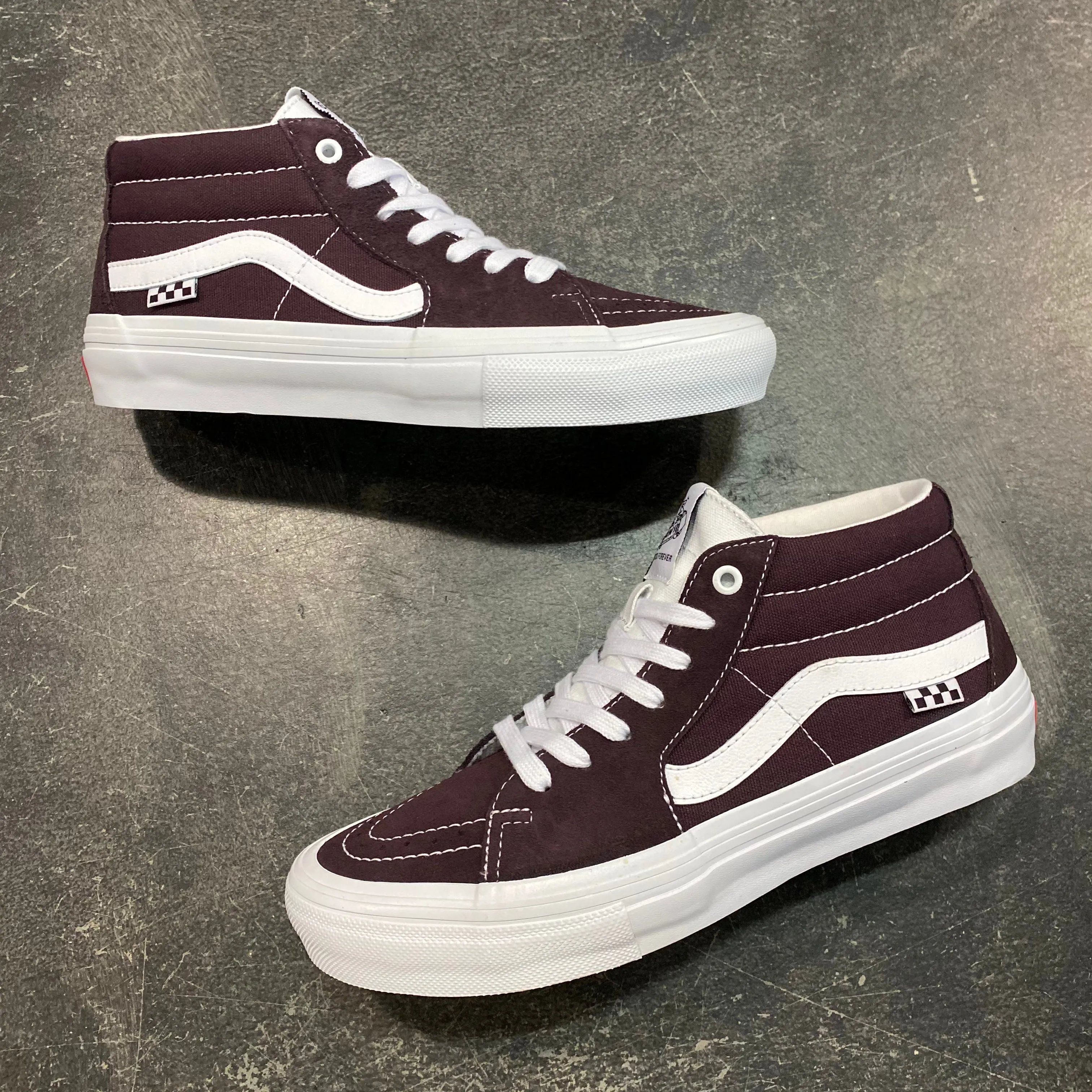 Vans Skate Grosso Mid Wrapped Wine