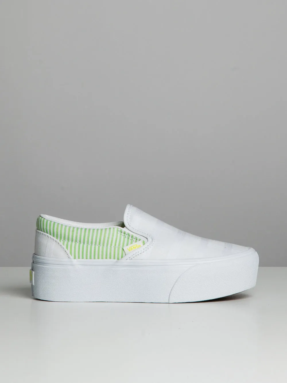 VANS WOMENS VANS CLASSIC SLIP ON STACKFORM - CLEARANCE