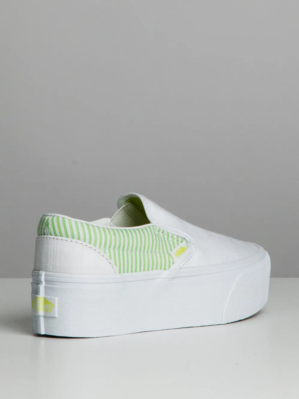 VANS WOMENS VANS CLASSIC SLIP ON STACKFORM - CLEARANCE