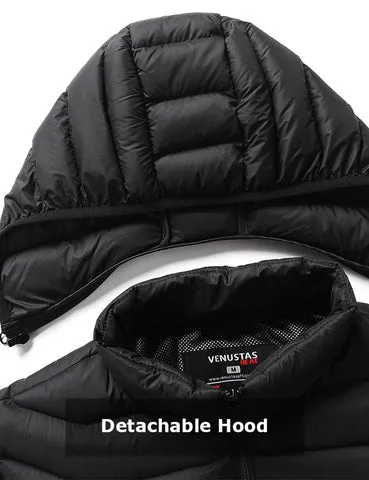 Venustas Heated Jacket 7.4V With Heating Areas Control Button For Unisex