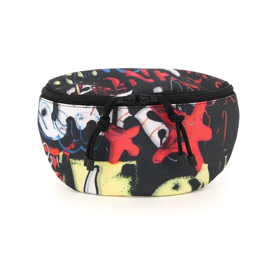 Vetements Graffiti Print Zipped Belt Bag