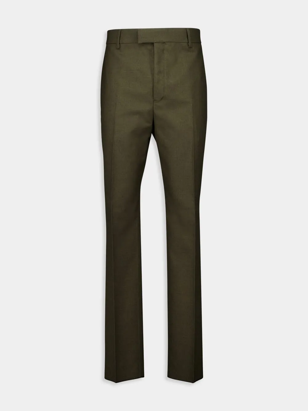 Virgin Wool Tailored Trousers