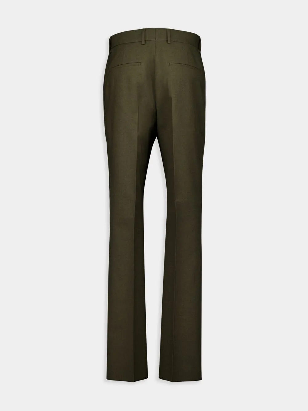 Virgin Wool Tailored Trousers