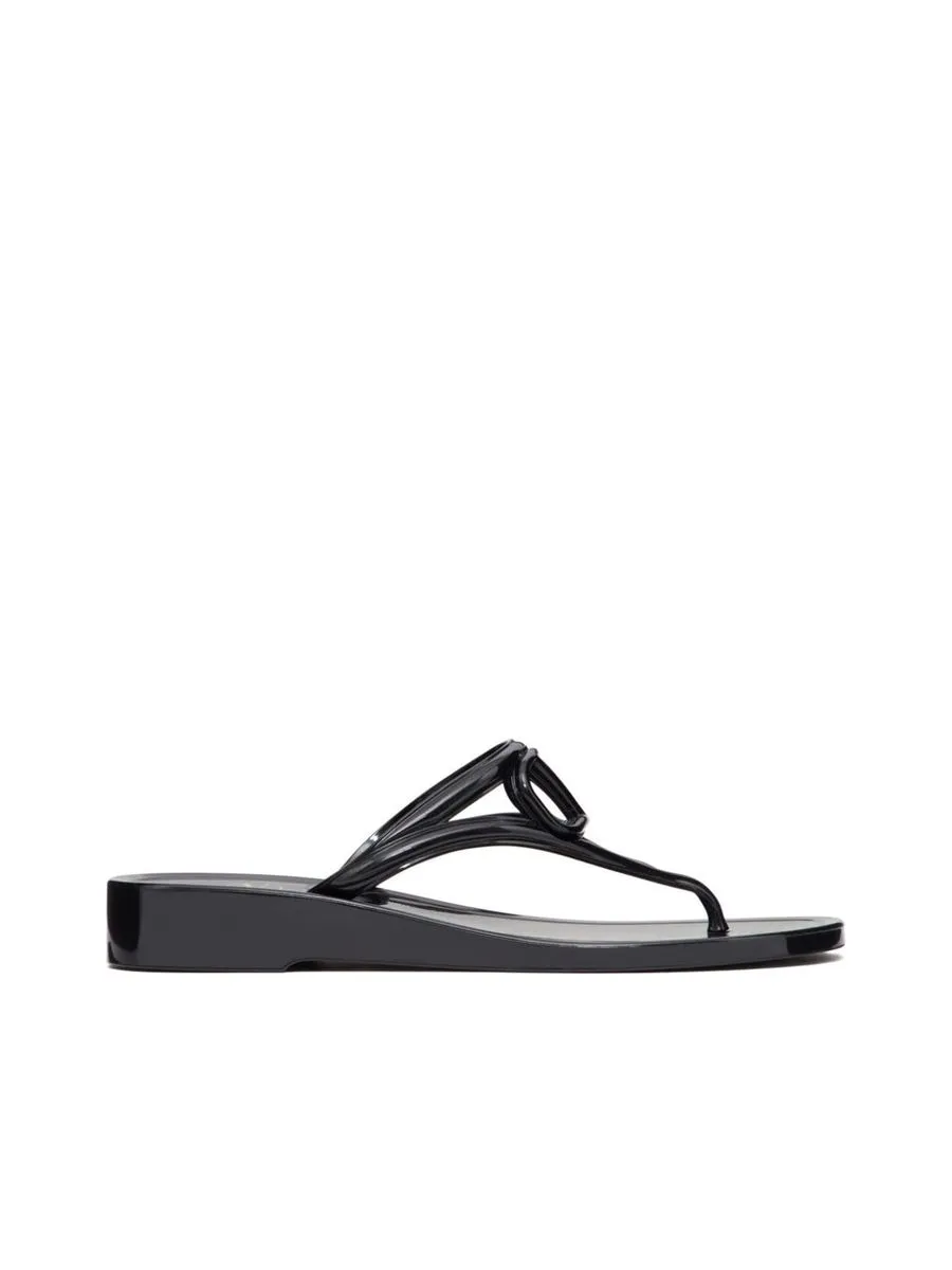 Vlogo Signature Open Toe Thong Sandals