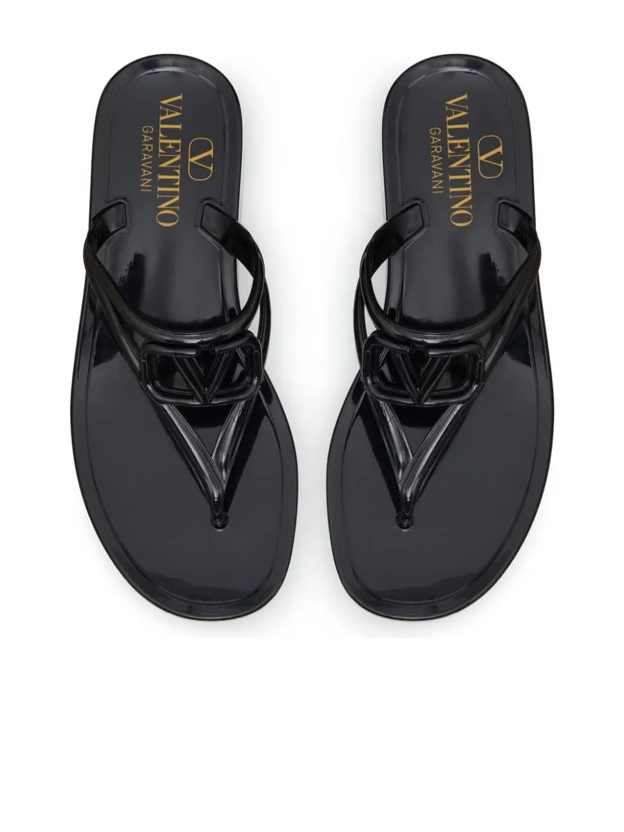 Vlogo Signature Open Toe Thong Sandals