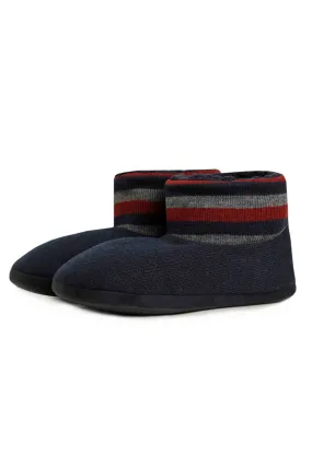 Warwick Slipper Boot Navy