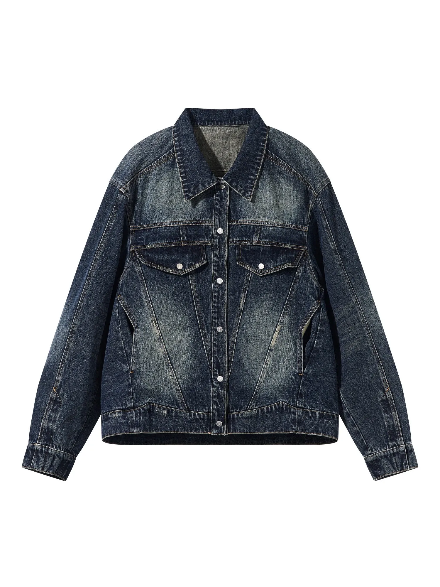 Washed Loose Denim Jacket