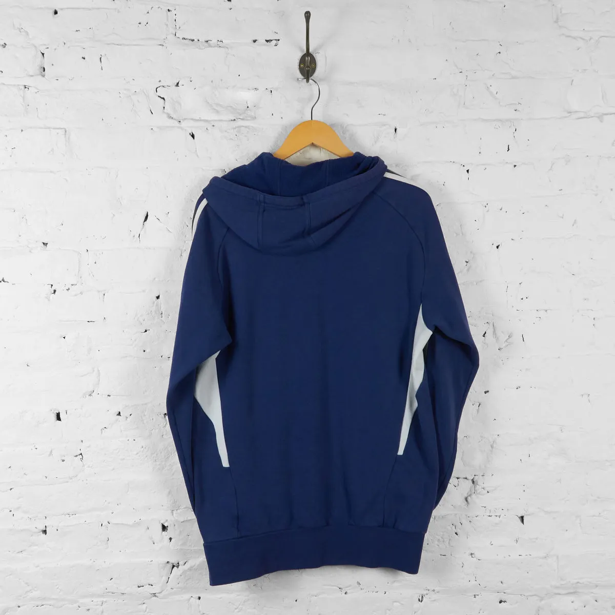 West Bromwich Albion Football Adidas Hoodie - Blue - L