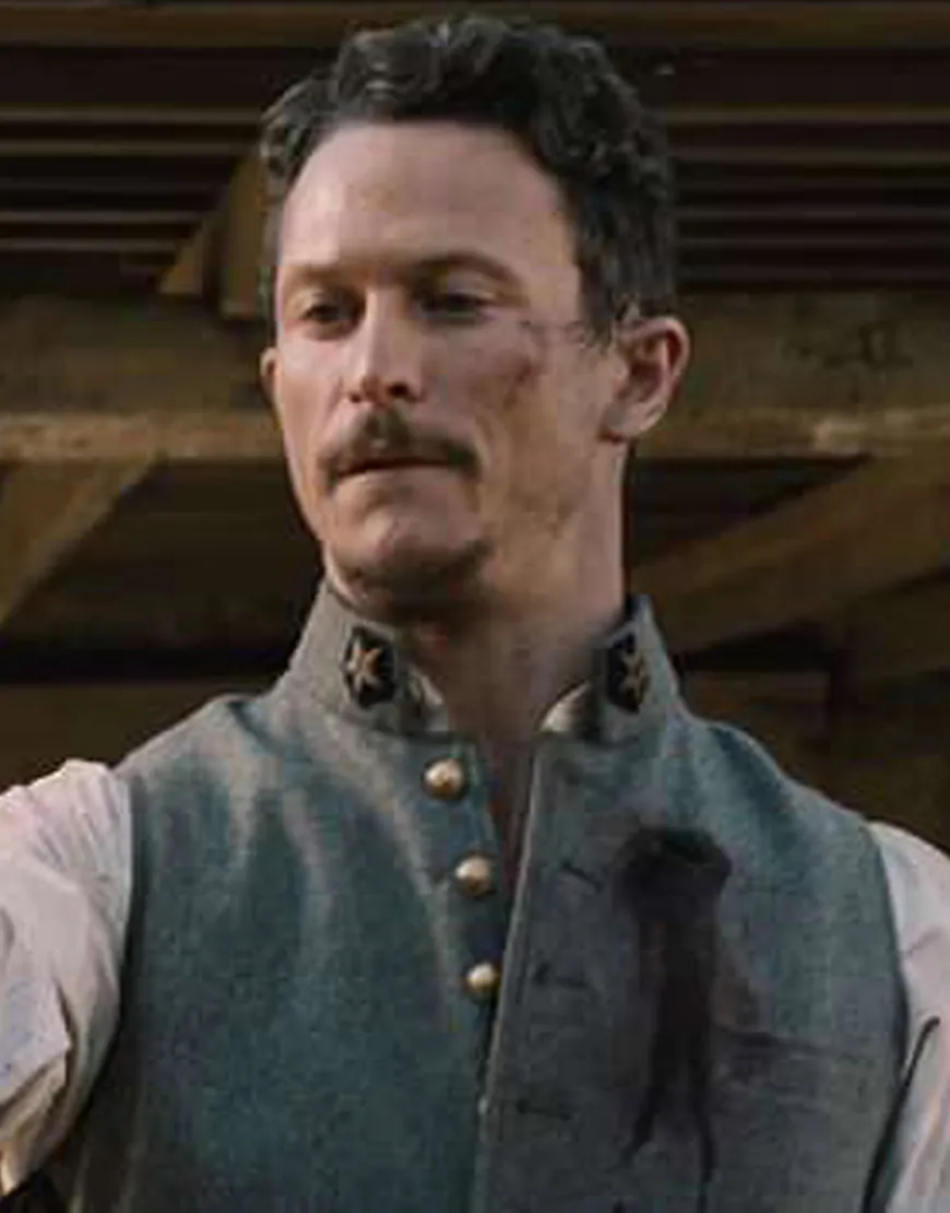 Westworld Jonathan Tucker Vest | Men Brown Wool Blend Vest | 35% OFF