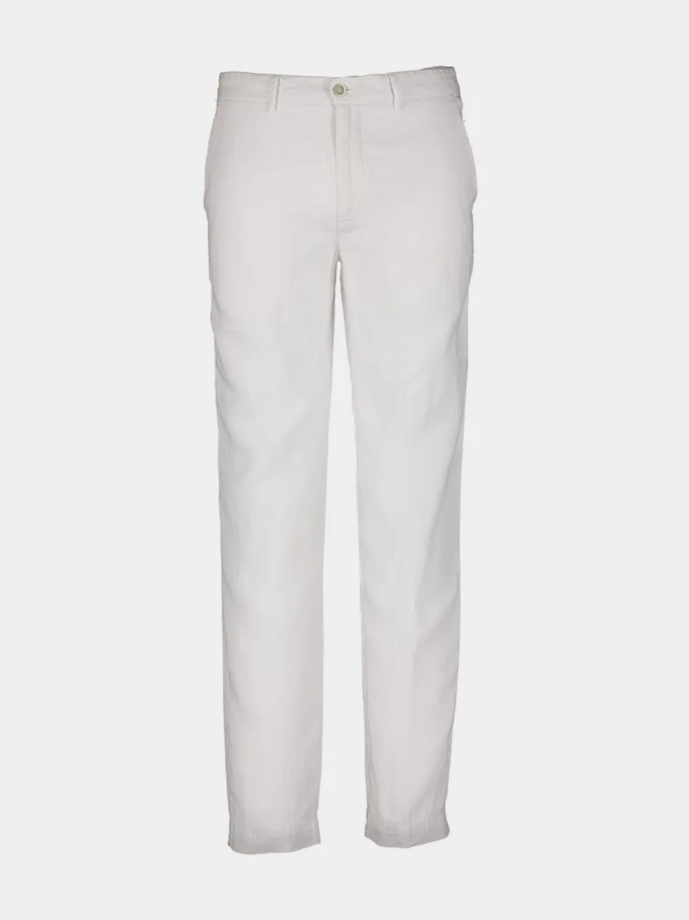 White Linen Trousers