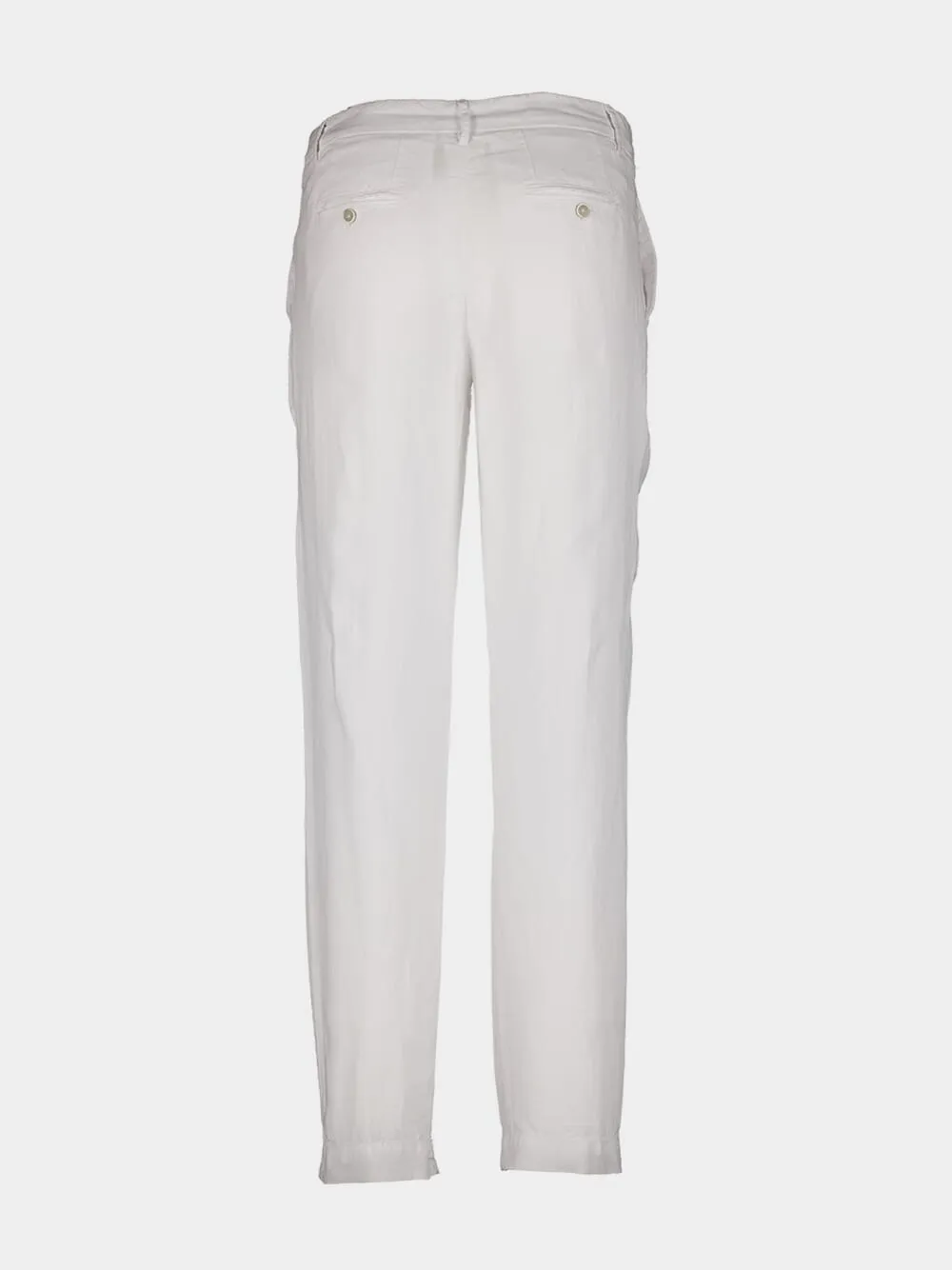 White Linen Trousers