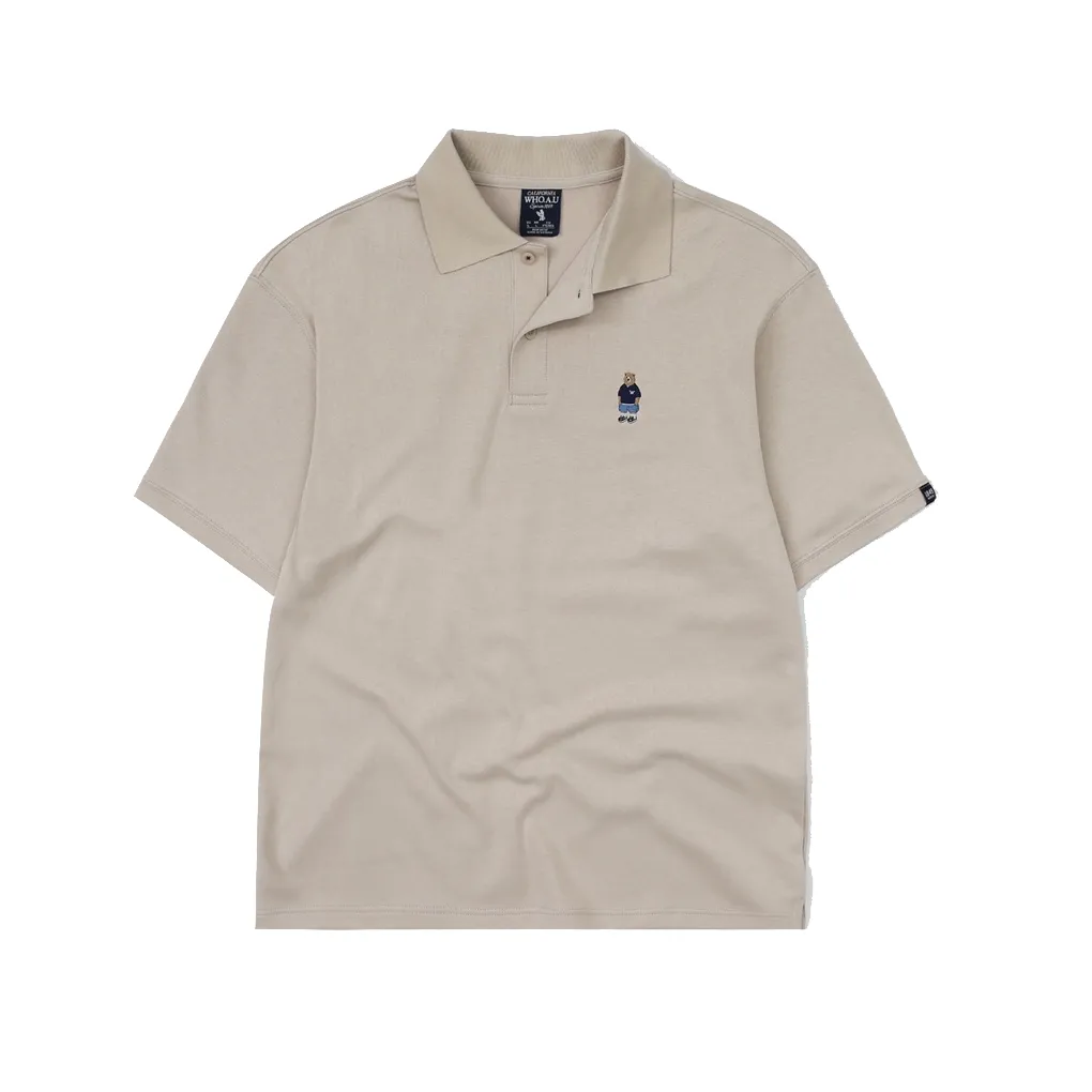 WHOAU POLO 05 (BEIGE)