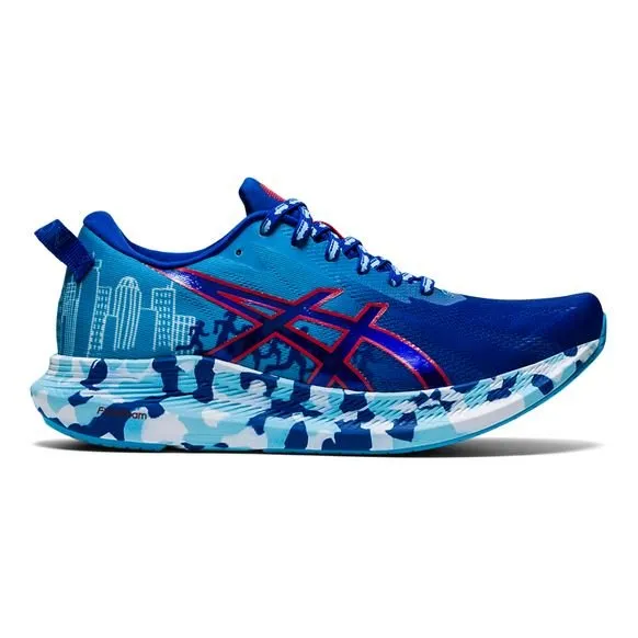 Women's ASICS NOOSA TRI 13 BOSTON (ASICS Blue/Red Alert)