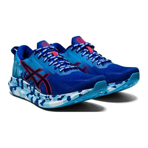 Women's ASICS NOOSA TRI 13 BOSTON (ASICS Blue/Red Alert)