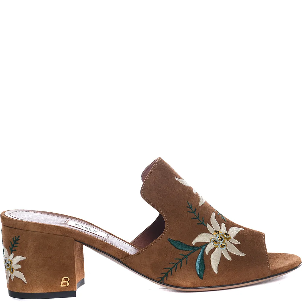 Womens Bally Janisse Sandals in Brown