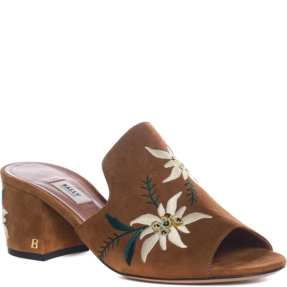 Womens Bally Janisse Sandals in Brown