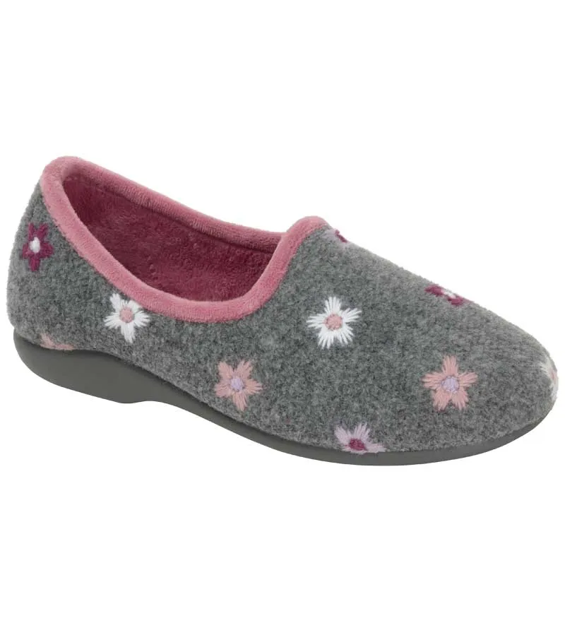 Women's Print Slipper - Flower