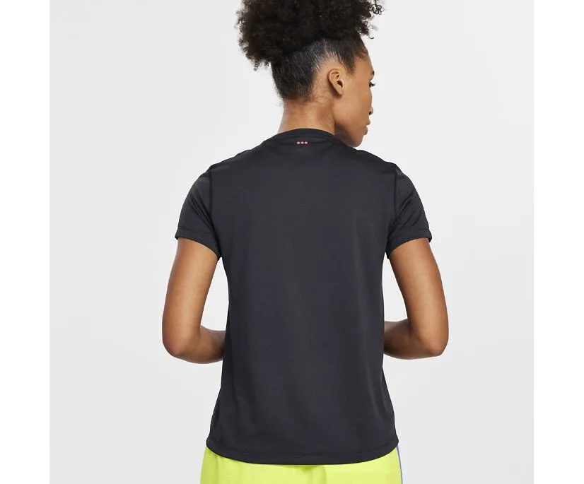 Women's Saucony Stopwatch Graphic Short Sleeve