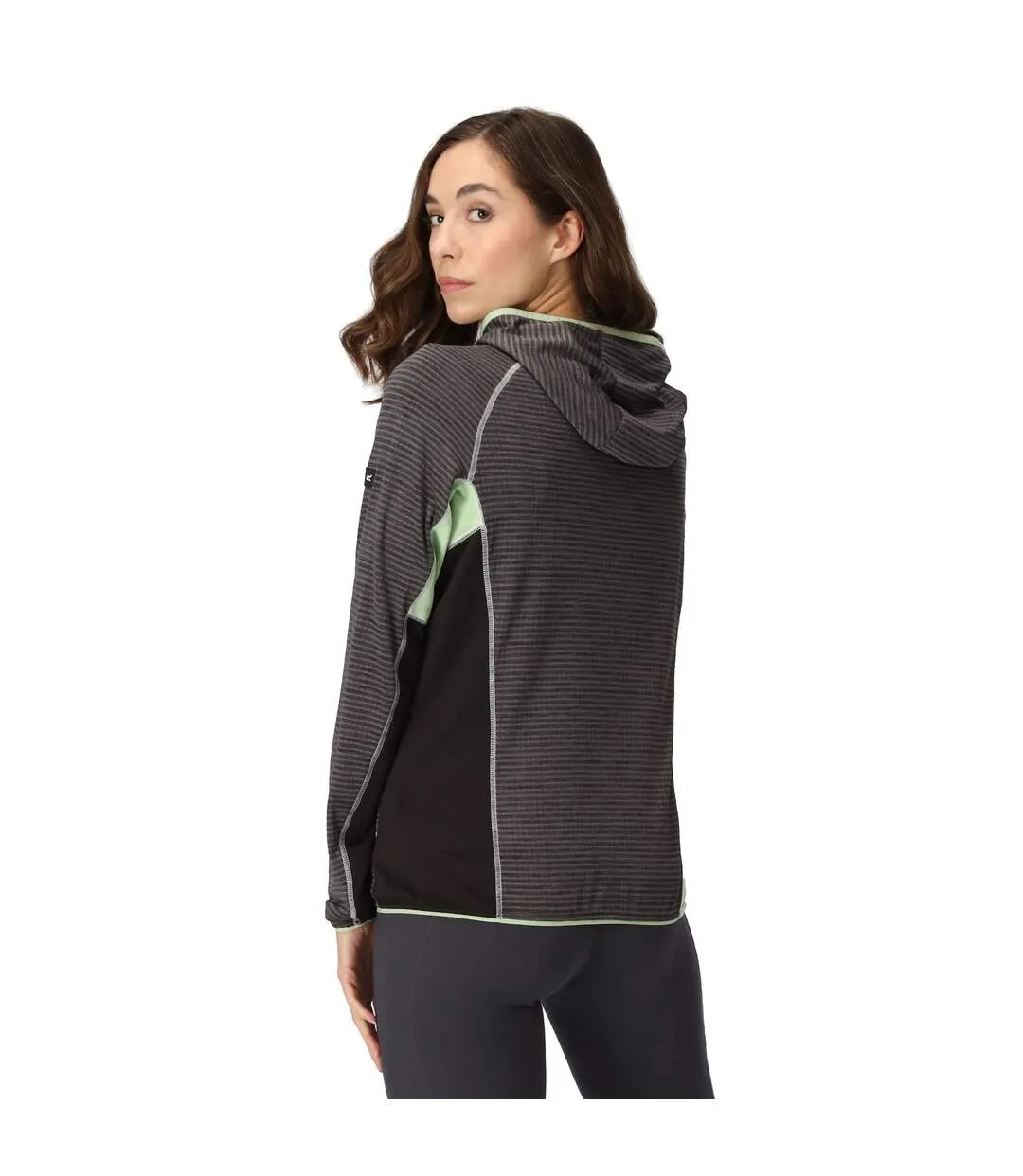 Womens/ladies attare ii marl jacket quiet green/seal grey Regatta