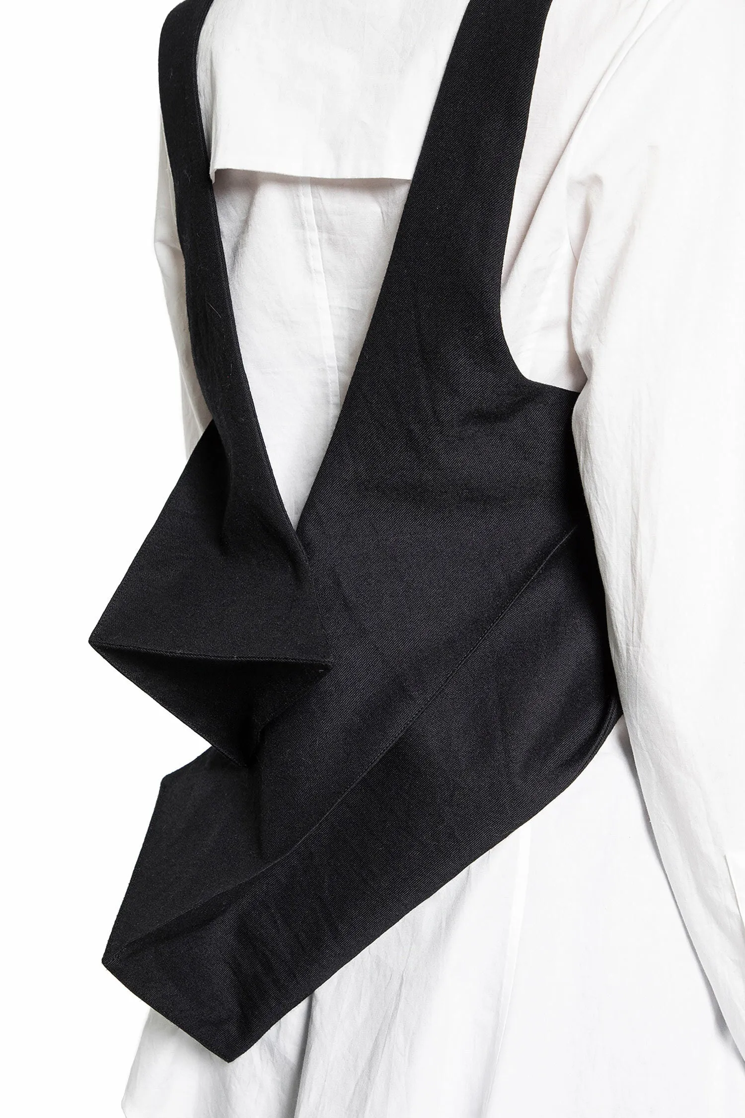 yohji yamamoto box detail vest